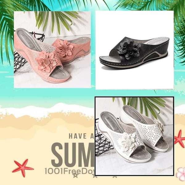Juliette™ — Sandales à soutien plantaire confortables à enfiler