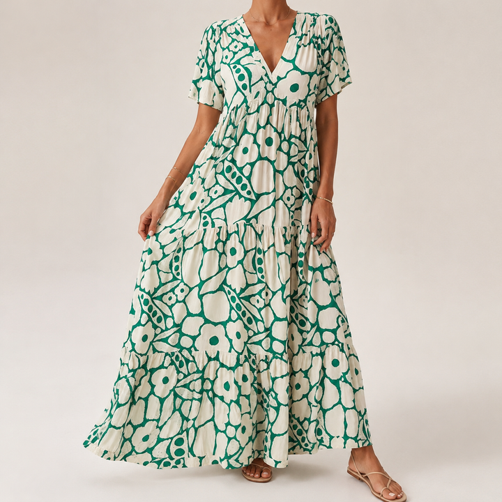 Sophie | Robe Longue Bohème Élégante