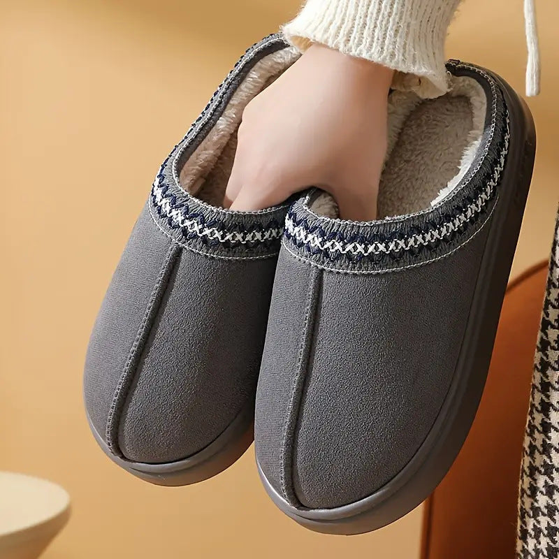 Clémence™ — Pantoufles hivernales chaudes confortables