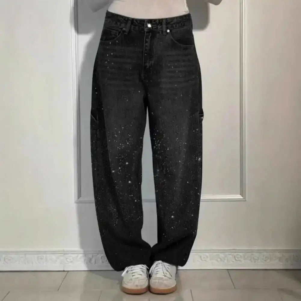 Jean large scintillant