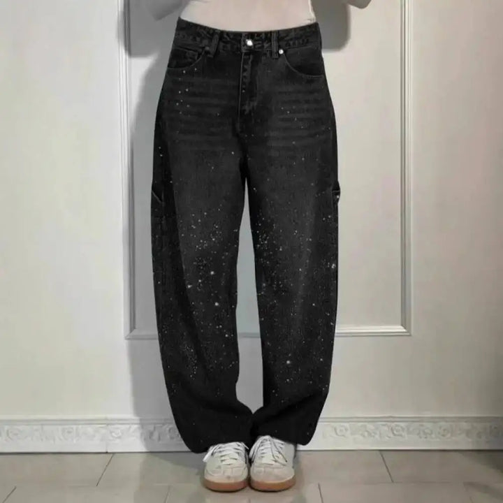 Jean large scintillant